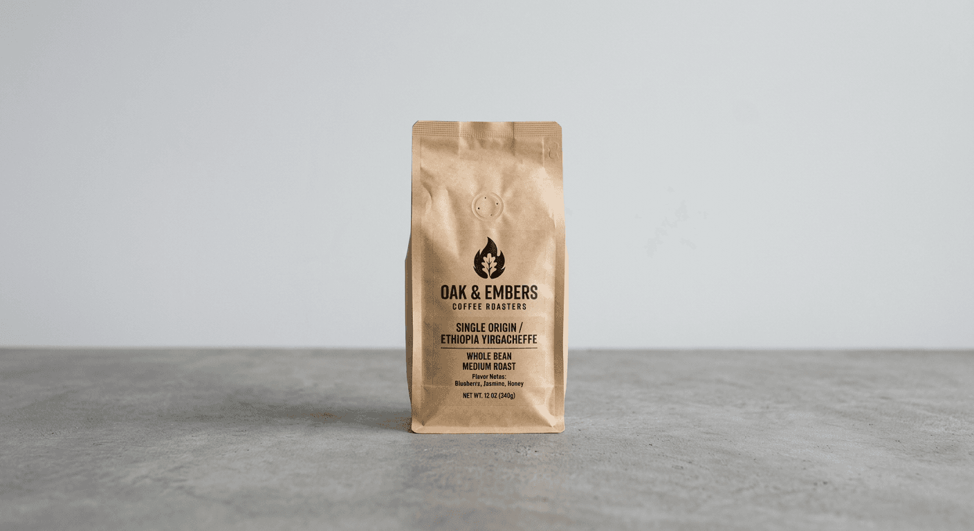 Raw, unedited photo of a coffee product before AI enhancement by p20v.com