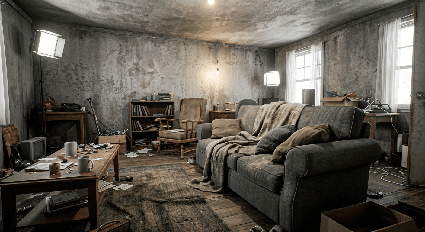 Bright, professionally enhanced HDR real estate photo using P20V AI